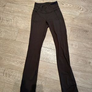 Dark Green / Brown Lululemon leggings size 4
